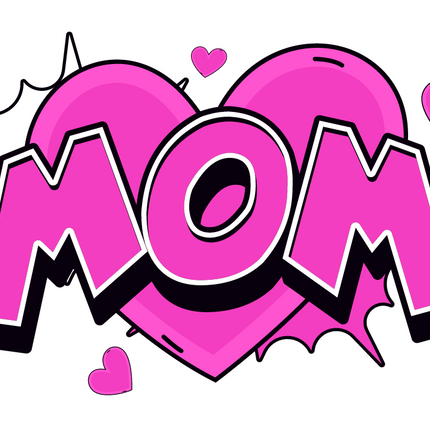 3" MOM Sticker